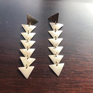 14 K and sterling earrings one if a kind 🌺